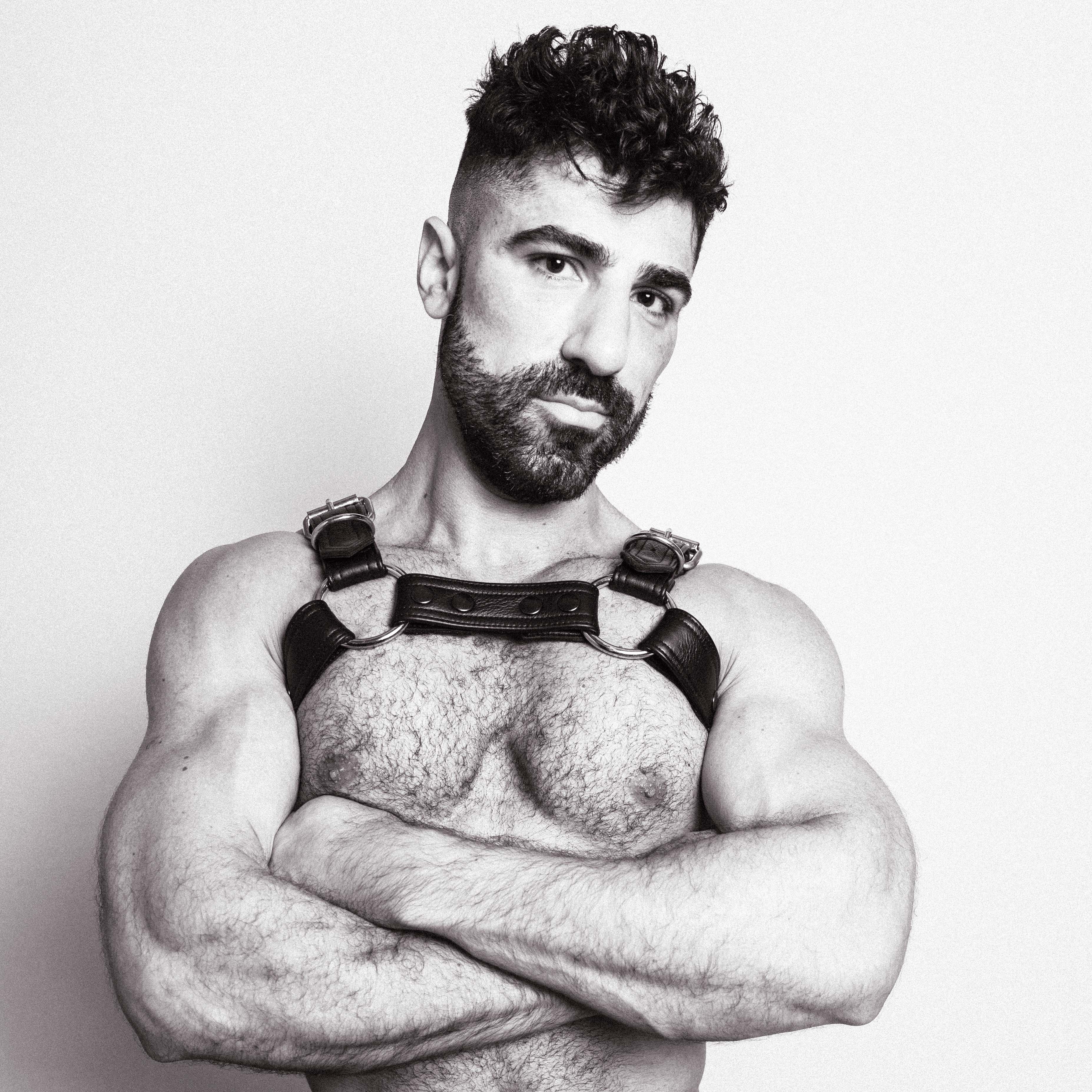Prowler Red Butch Body Harness main image 0